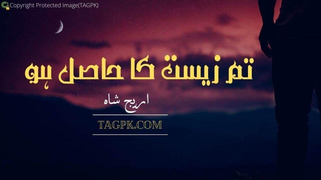 Tum Zeest Ka Hasil Ho By Areej Shah