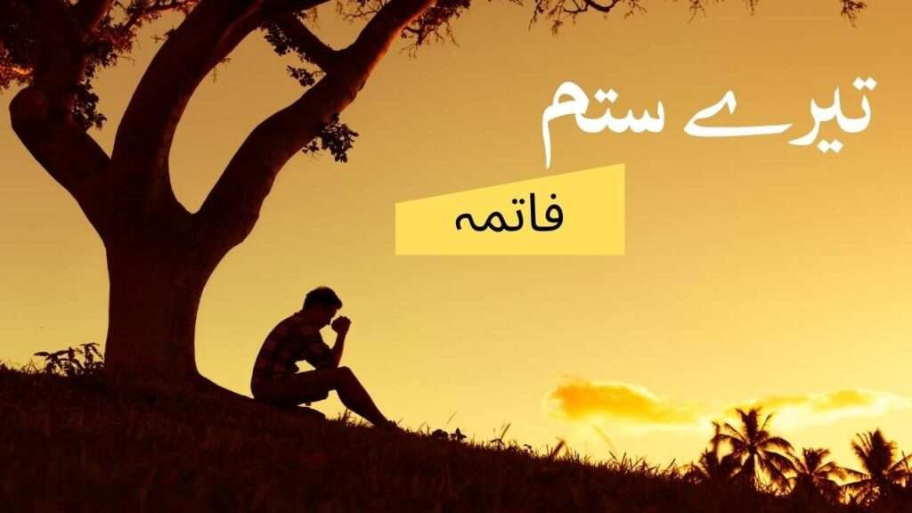 Tery Sitam Novel by Fatima