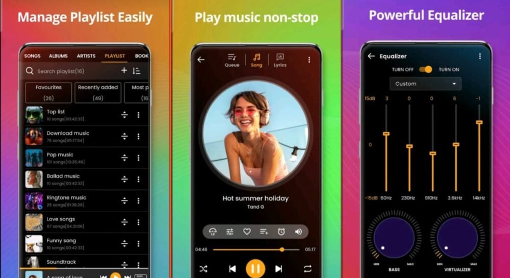 Music player apps for android